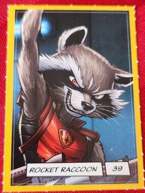 Loblaws Marvel Stickers - 39 Rocket Raccoon - MAKE A BUNDLE!!